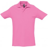 POLO PIQUÉ M/M 3 BOT SPRING ROSA ORQUÍDEA 